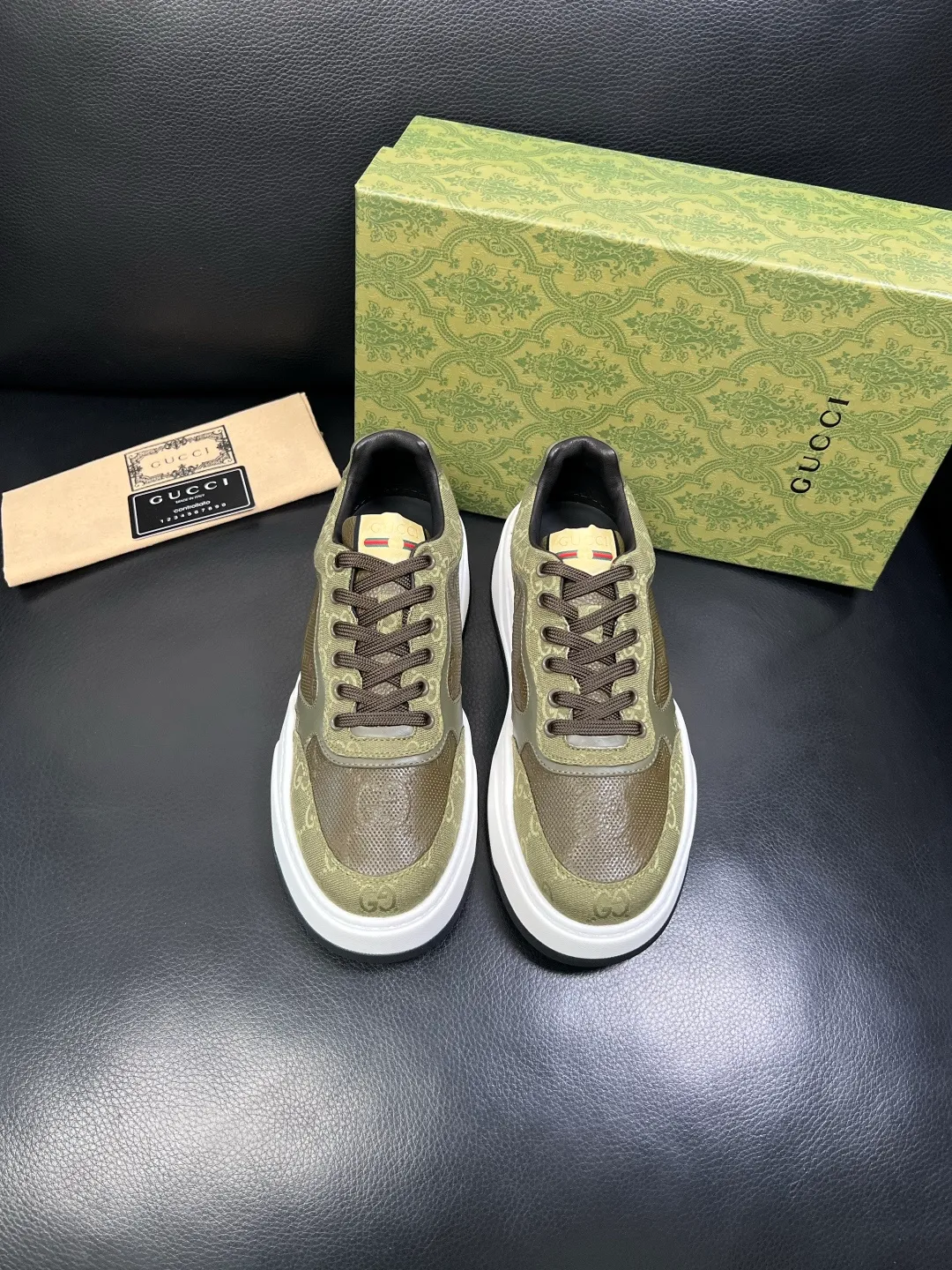Men's shoes 💰840 Gucci high quality top crafts Gucci counter new original factory configuration, imported cowhide fabric from Italy, imported cowhide lining, breathable and comfortable, sole: original factory special supply original sole super comfortable, original factory and single goods, welcome to compare, code number 38-44 (customized 45 46)